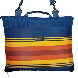 Pendleton Outdoor Packable Blanket Tote Grand Canyon National Park Stripe 60x72